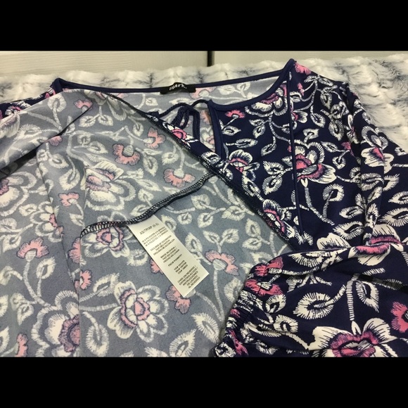 Floral Bohemian Long Sleeve Dress - Picture 11 of 13